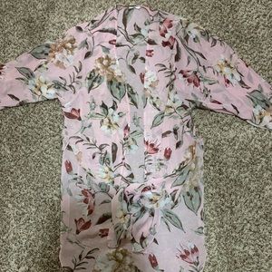 Floral wrap kimono. Purchased from a boutique!